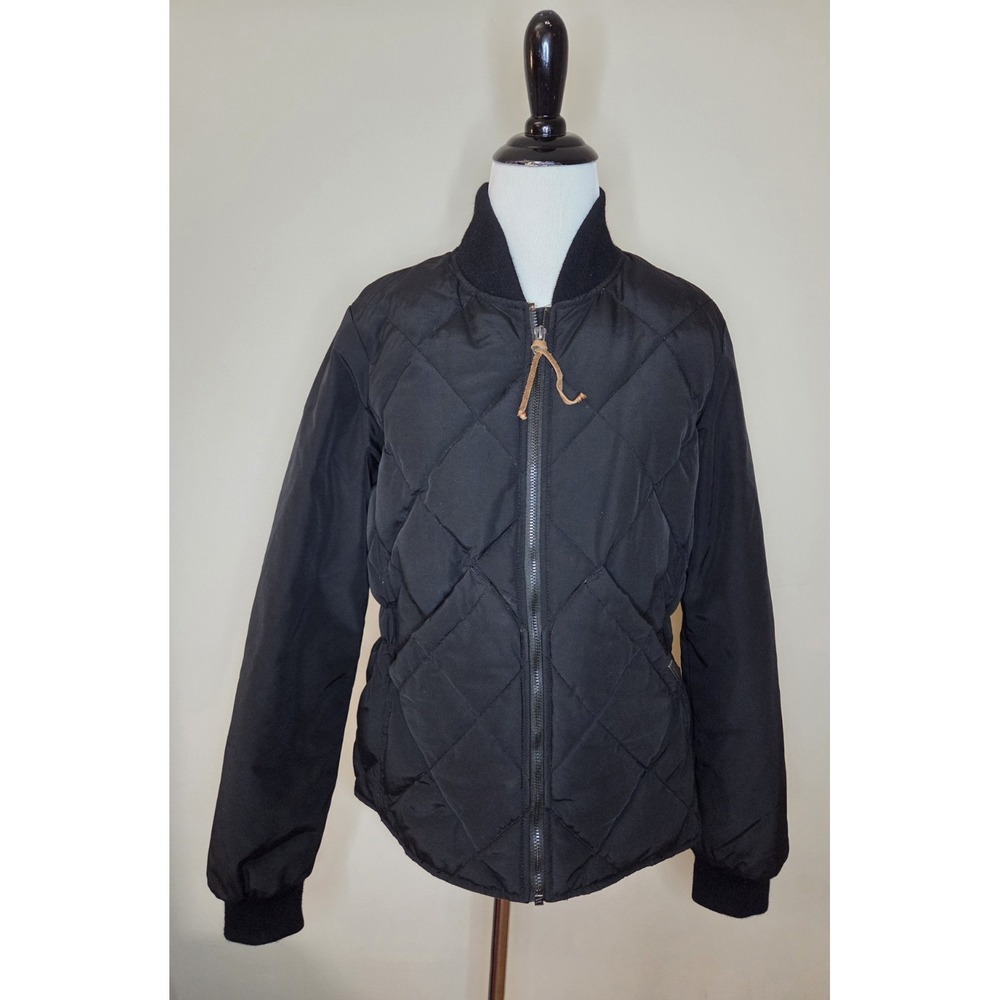 Eddie‎ Bauer 2013 Unisex Down Quilted 1936 Skyliner Model Jacket Black Size S